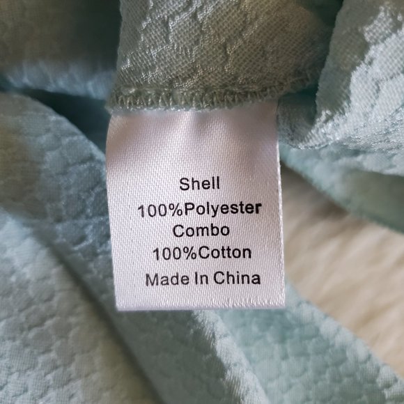 Tuckernuck Pleated Top Adele Sea Glass Blue Size XS NWT - Picture 9 of 12